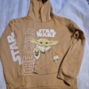 STAR WARS THE CHILD SIZE 8 HOODIE SWEATSHIRT (THE MANDELORIAN)